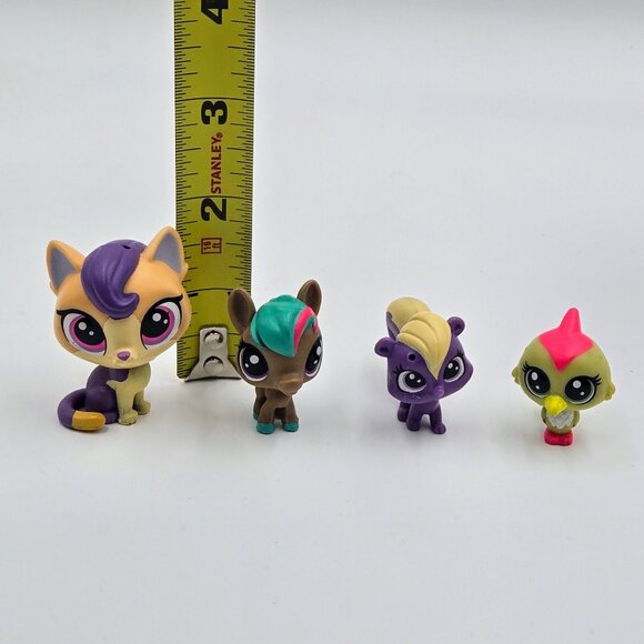 Littlest Pet Shop Panic Falconette #1-184 Lovelace McMare #1-182 Silky L’Aroma # - Picture 7 of 7